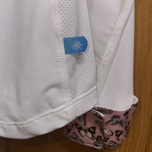 Equestrian girls long-sleeved show shirt - Picture 4 of 6